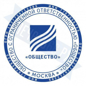 Макет печати для ООО с логотипом №13